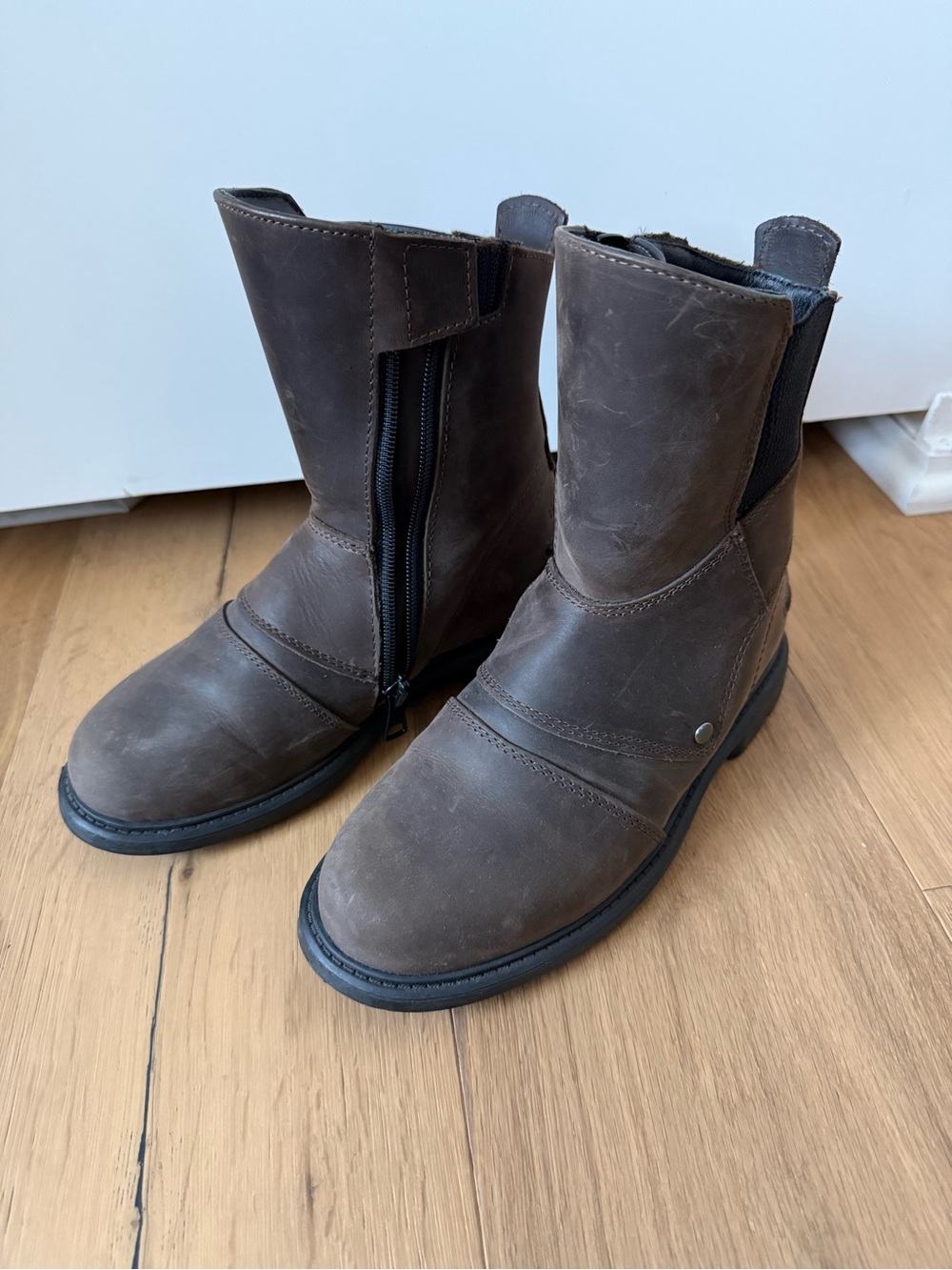 BMW Motorrad motorcycle boots 37 Leather